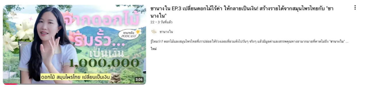 ภาพหน้าปก ชานางใน PODCAST · EP.3